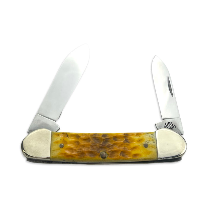 Vintage Case XX 2012 Silver Script Canoe (62131 SS)