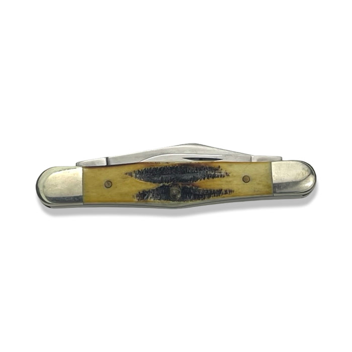 Vintage Case XX 2003 6.5 Bone Stag Whittler