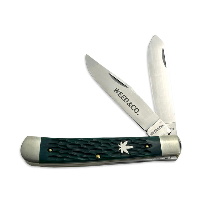 Weed & Co. Green Jigged Bone Trapper - 5219GJB