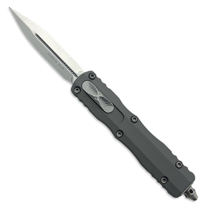 Microtech 225-10NC - Dirac D/E Natural Clear Stonewash Standard