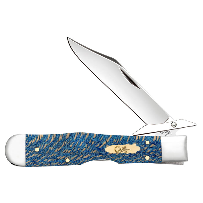 Case 63738 - Blue Sycamore Wood Smooth Cheetah Cub (711 1/2L SS)