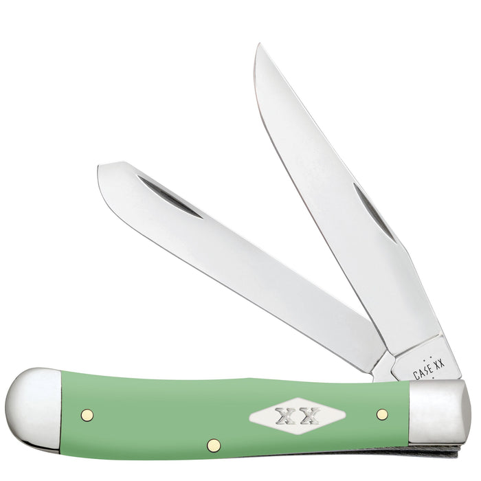 Case 63830 - Mint Green Synthetic Smooth Trapper (4254 SS)