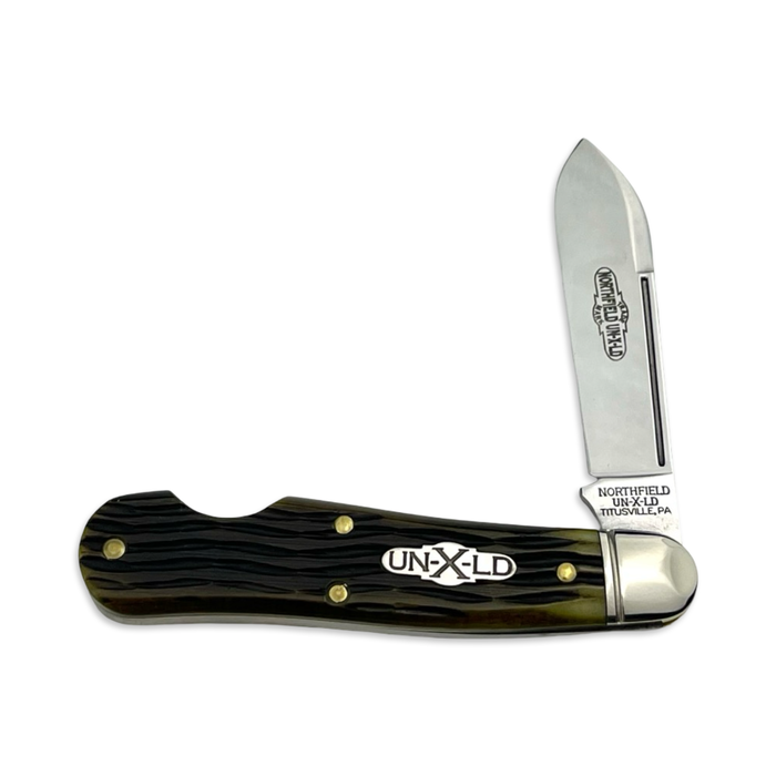 Great Eastern Cutlery 562123EO - Dogleg Jack Avocado Jigged Bone