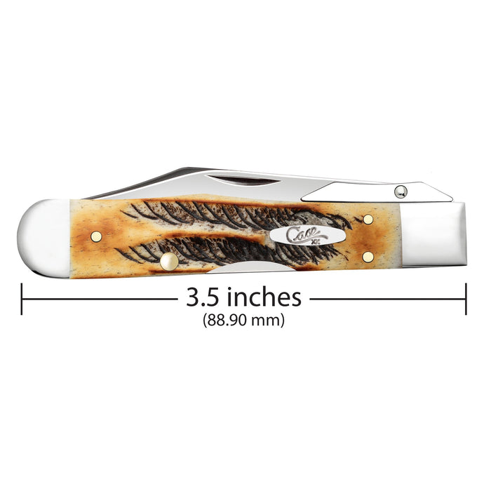 Case 65349 - 6.5 Bone Stag Cheetah Cub (6.511 1/2L SS)