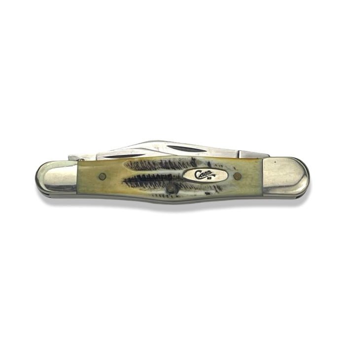 Vintage Case XX 2003 6.5 Bone Stag Whittler