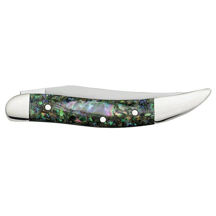 Case 12002 - Smooth Abalone Small Texas Toothpick (810096 SS)