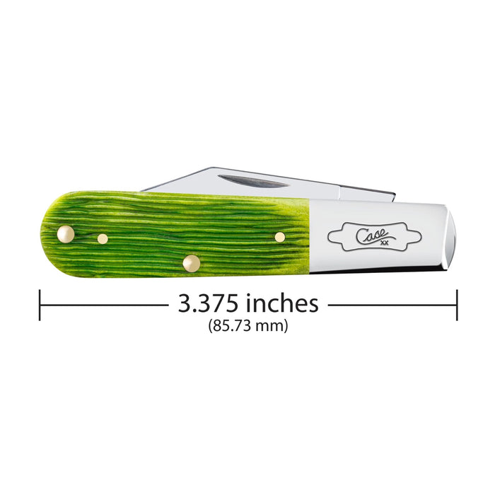 Case 61045 - Lime Green Bone Barnboard Jig Barlow (61009 SS)