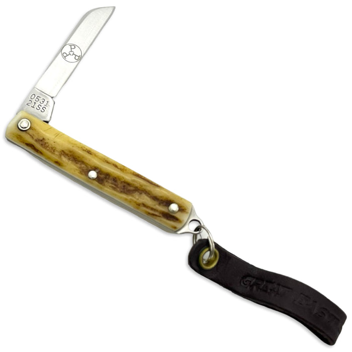Great Eastern Cutlery 053121 - Keychain Knife Sambar Stag