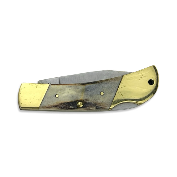 Vintage Case XX 1980 10-Dot Stag Lockback (05105L SSP)