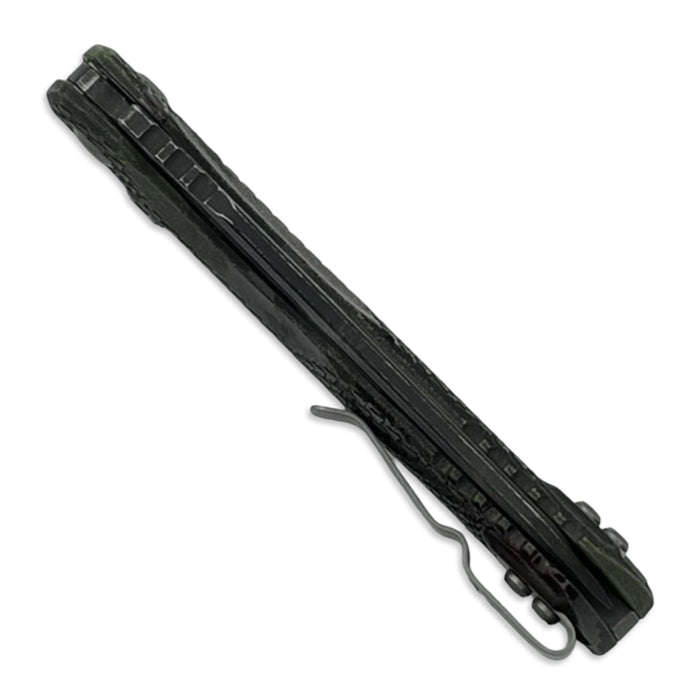 Microtech 210T-2PMOBS - MSI S/E Tri-Grip Outbreak Signature Series Polymer Partial Serrated