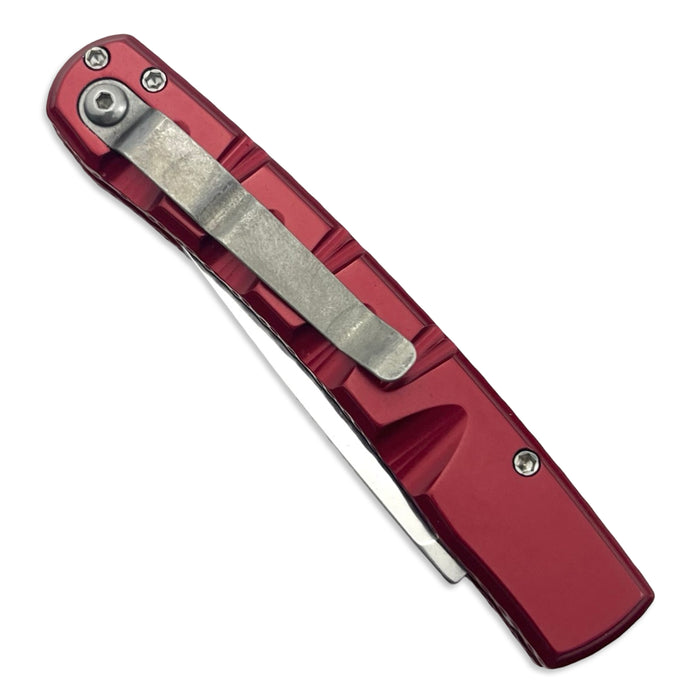 Piranha P15 Virus Red Plain Edge Mirror Finish