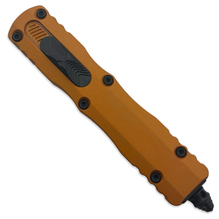 Microtech 225-2OT - Dirac D/E Orange Tangerine Partial Serrated