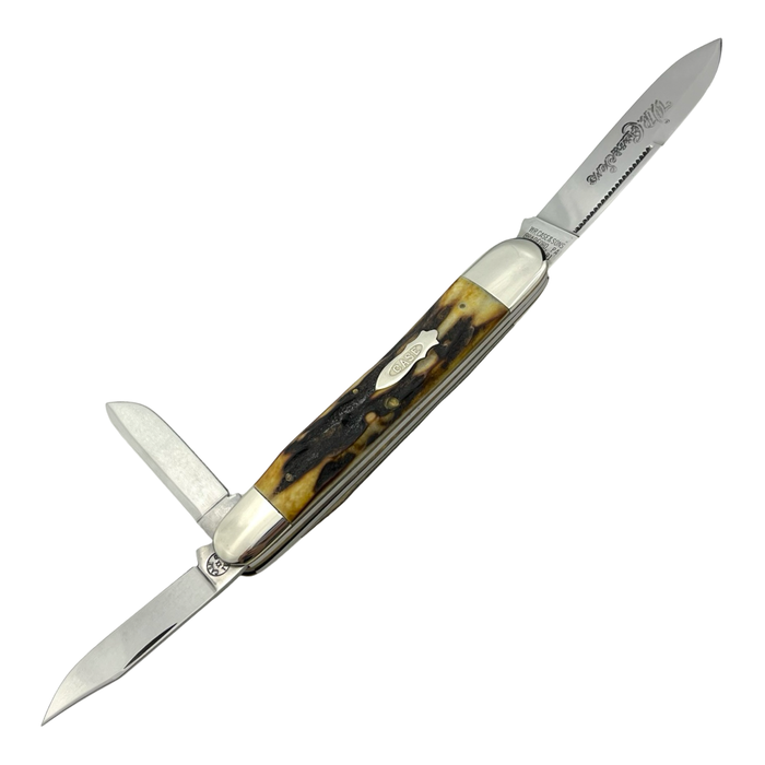 Vintage 1991 Case XX Stag Large Whittler Classics w/Box (53091)