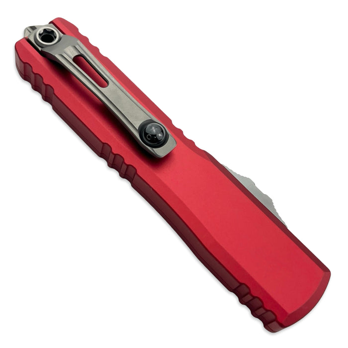 Microtech 11214-10RD - Ultratech S/E Gen IV Red Stonewash Standard
