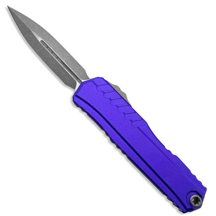 Microtech 1242-10APPU - Cypher II D/E Purple Apocalyptic Standard