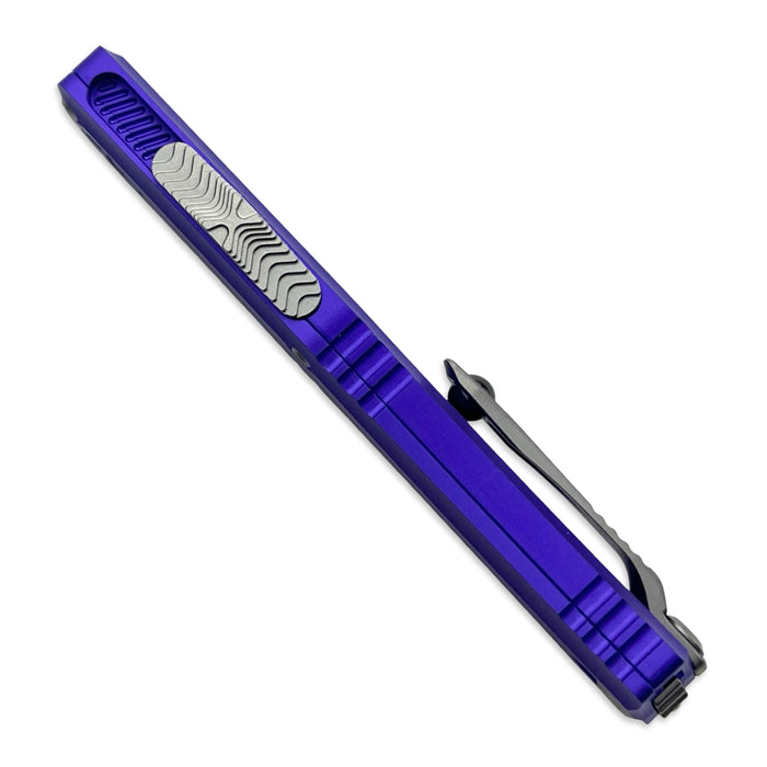 Microtech 1701M-10PU - Mini Hera II Bayonet Purple Stonewash Standard