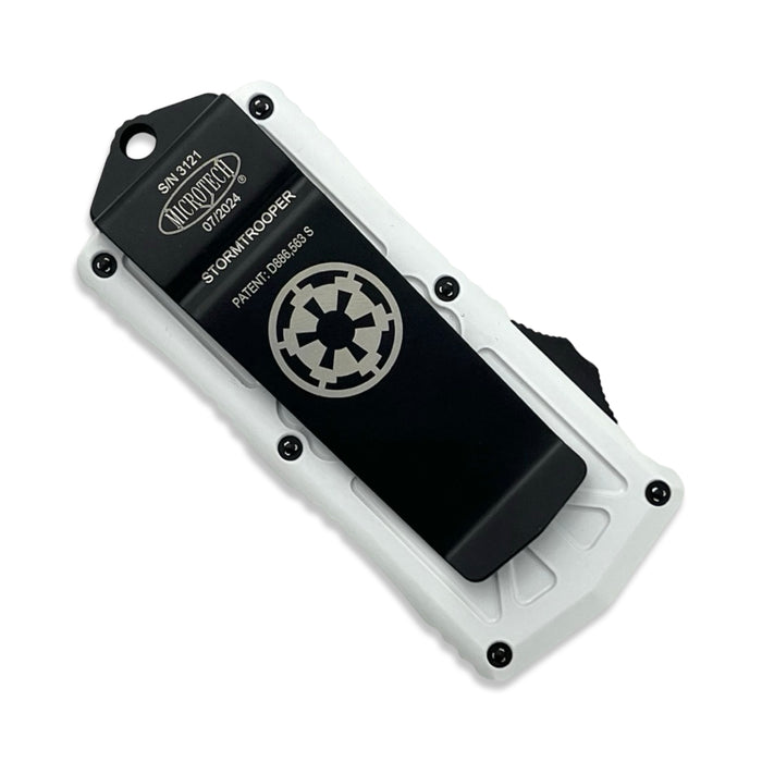 Microtech 158-1ST - Exocet T/E Money Clip Stormtrooper