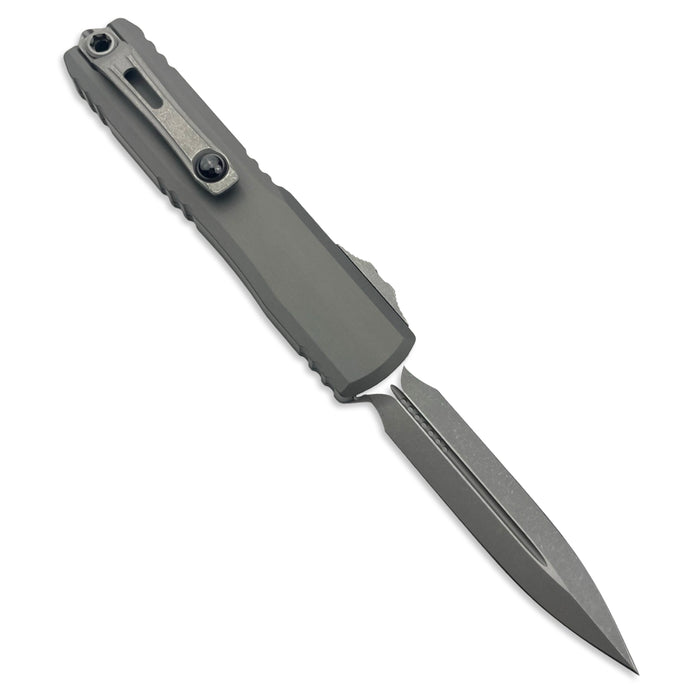 Microtech 1122-10APNC - Ultratech Zero Blade Play D/E Natural Clear Apocalyptic Standard