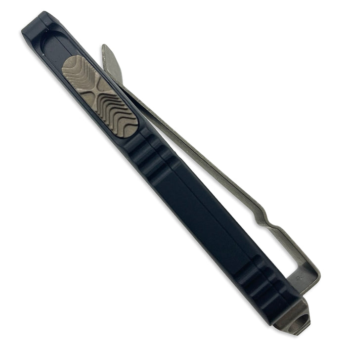 Microtech 158-13DCS - Exocet T/E Signature Series Death Card Bronzed Apocalyptic Standard