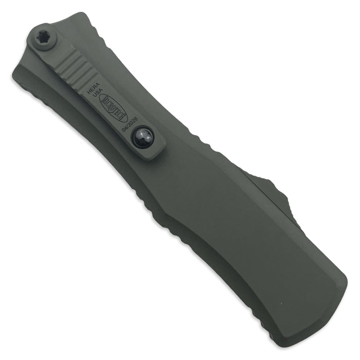 Microtech 1704M-1CMG - Hera II Mini T/E Cerakote Moss Green Standard