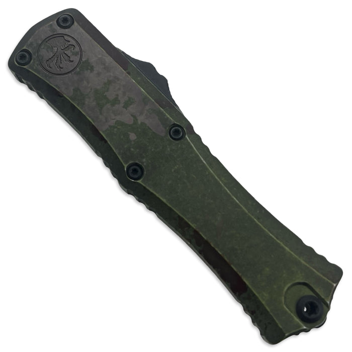 Microtech 1702M-1OBDS - Hera II Mini D/E Outbreak Signature Series Deep Engraved Standard