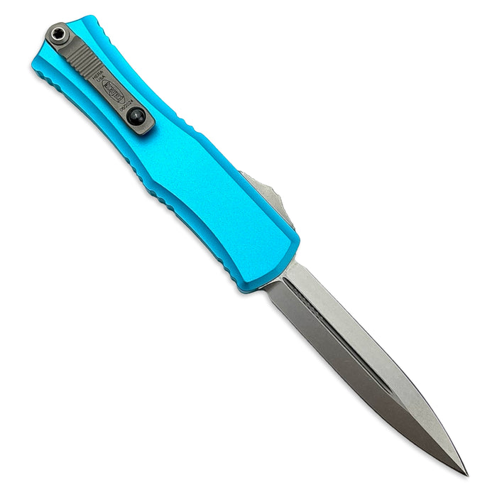 Microtech 1702M-10TQ - Hera II Mini D/E Turquoise Stonewash Standard