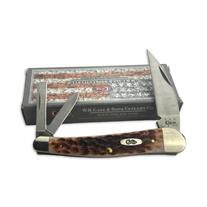 Vintage Case XX 41517 - Caramel Bone Seahorse Whittler (6355WH SS)