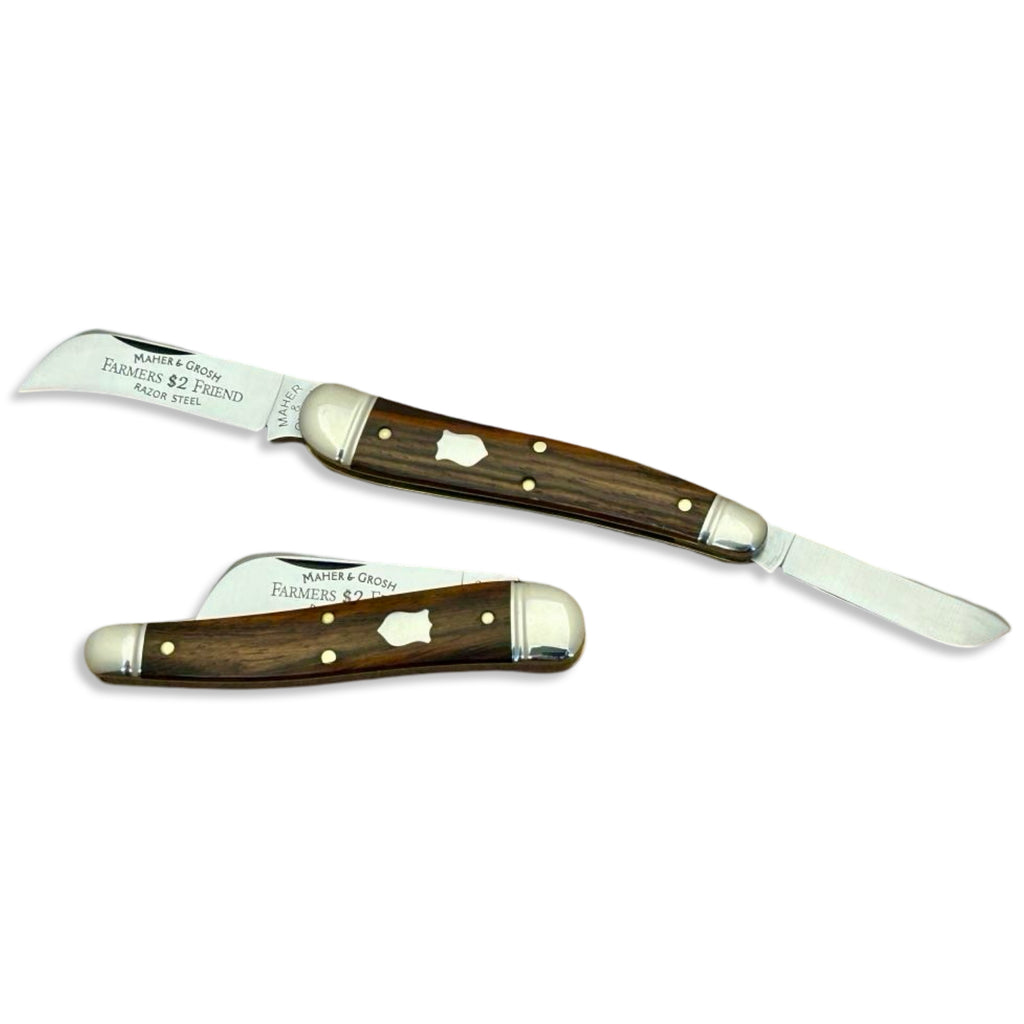 極希少◆北欧AOR,メロハー◆LAGOON COWBOYS/MIRACLES Maher & Grosh 38 Cocobolo Wood Farmer's Friend — Eagle Valley Cutlery