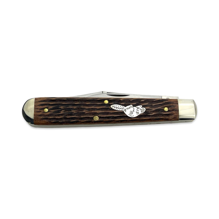 Great Eastern Cutlery 871223 - Tidioute Cutlery English Jack Jigged Brazilian Cherry Wood