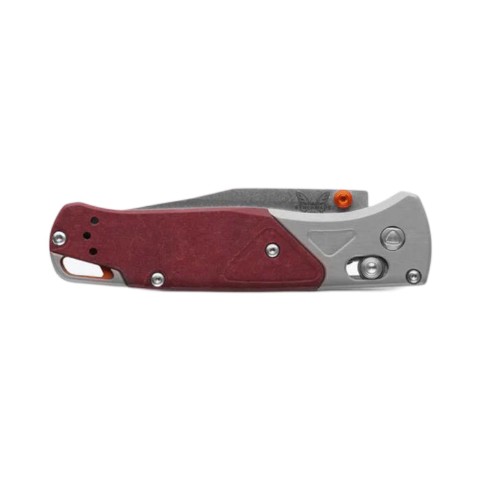 Benchmade 535-09 - Bugout Grey Redstone Aluminum/Richlite