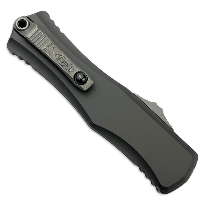 Microtech 1705-10APNC - Hera II Recurve Natural Clear Apocalyptic Standard