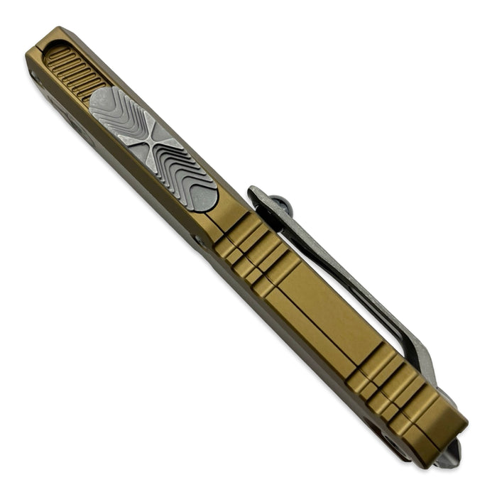 Microtech 12324-10APTA - UTX-85 D/E Gen IV Tan Apocalyptic Standard