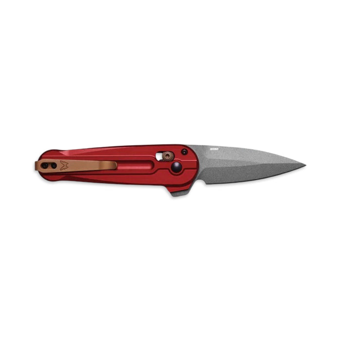 Benchmade 491GY-01 - Lowden Phoenix Red Aluminum