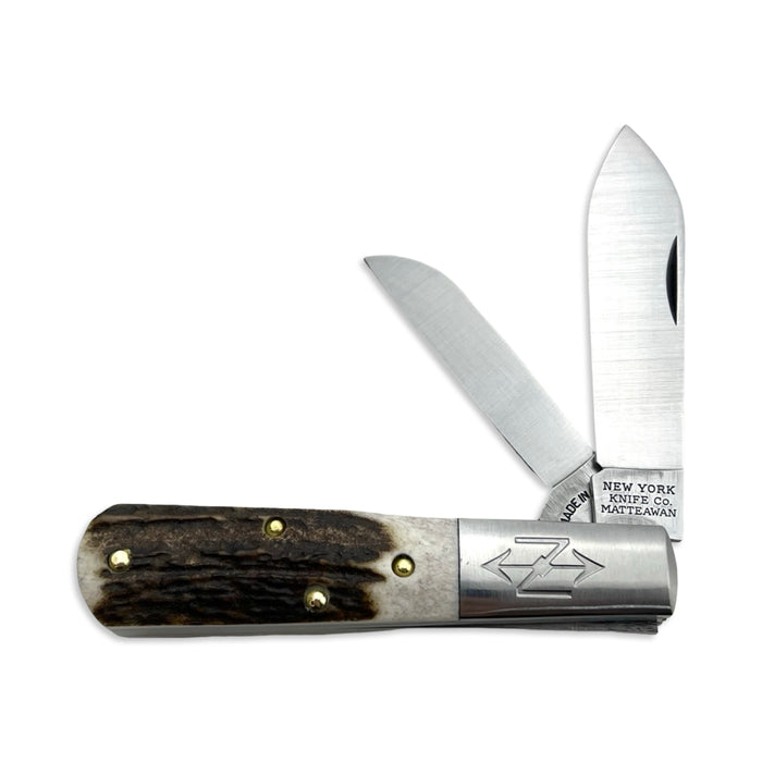 New York Knife Co. Sambar Select Stag 2-Blade Barlow