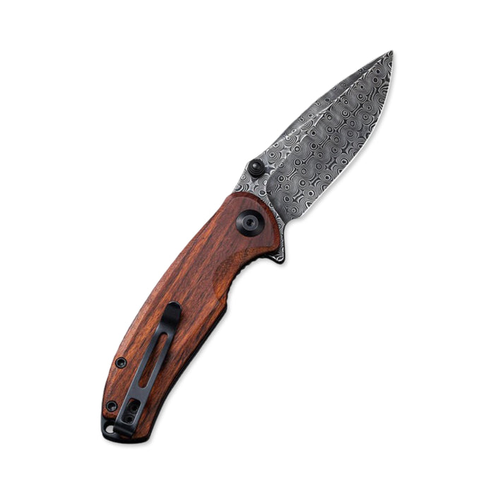 Civivi C2020DS-2 - Pintail Flipper Wood Handle Damascus