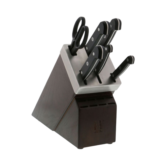 Zwilling Gourmet 7pc Shelf Sharpening Knife Set