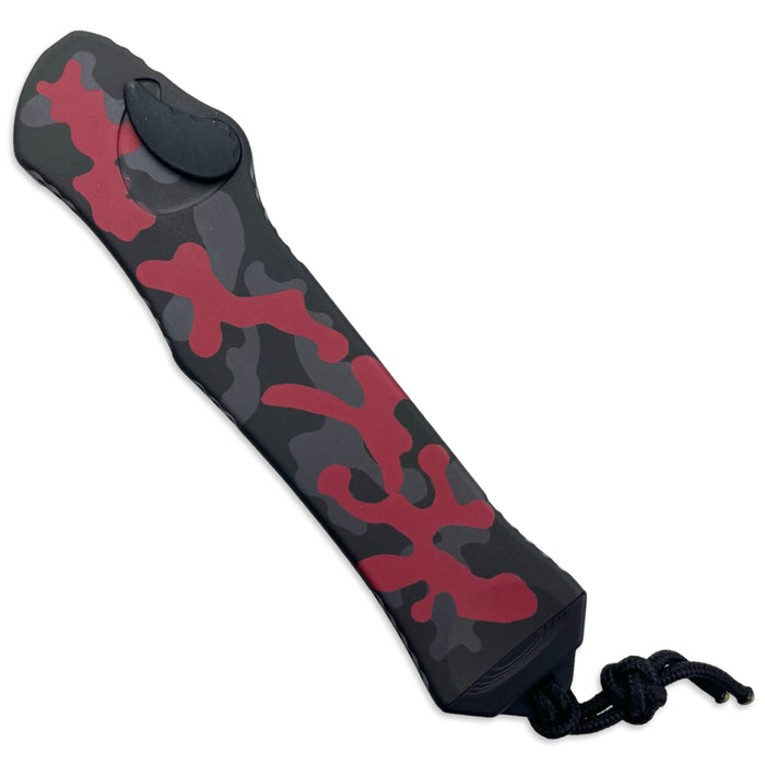 Heretic H006-10A-RCAMO - Hydra Tanto 2-Tone Black Red Camo