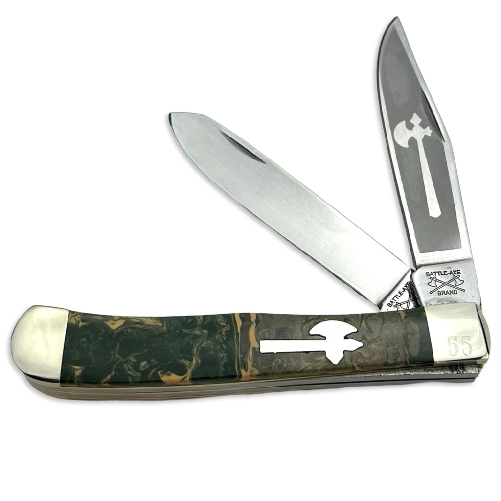 Battle Axe Desert Camo Trapper