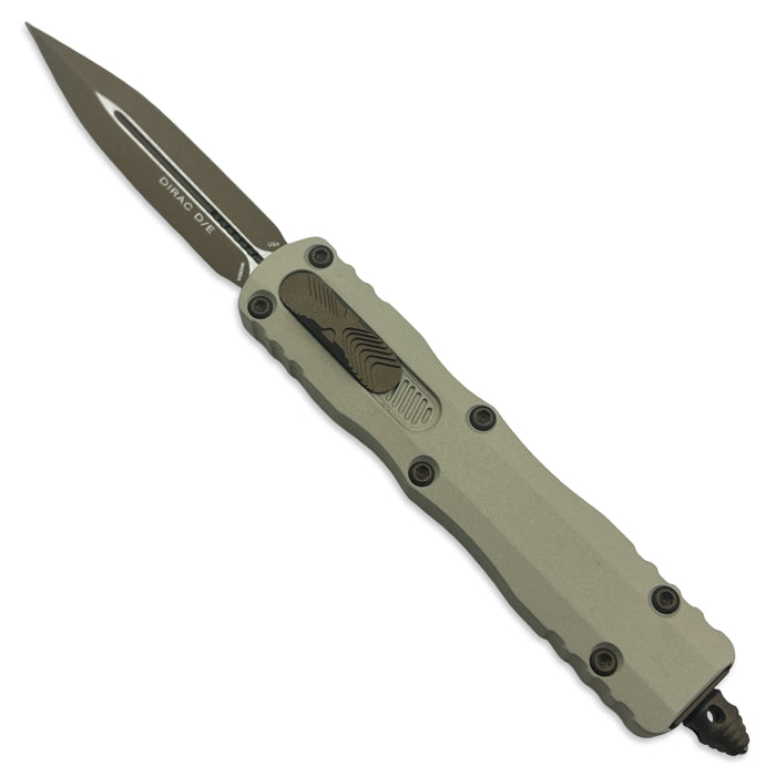 Microtech 225-1CG-C19 - Dirac D/E Champagne Gold Standard