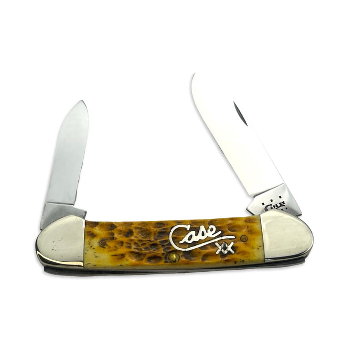 Vintage Case XX 2012 Silver Script Canoe (62131 SS)