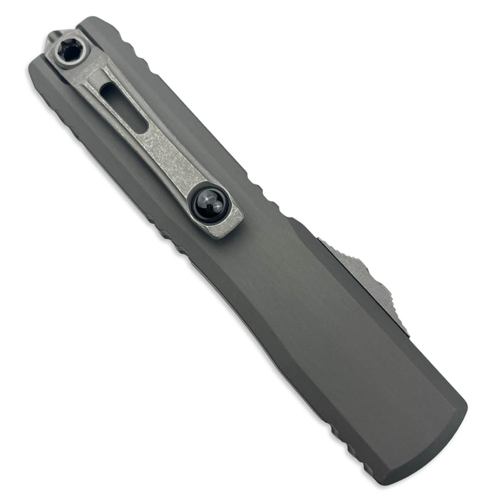 Microtech 1122-10APNC - Ultratech Zero Blade Play D/E Natural Clear Apocalyptic Standard