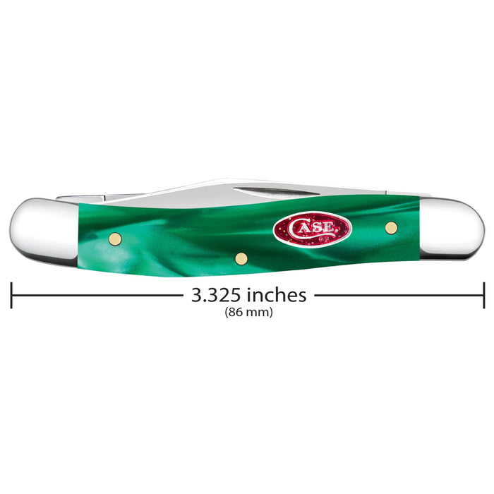 Case 24412 - Smooth Green Pearl Kirinite Medium Pen