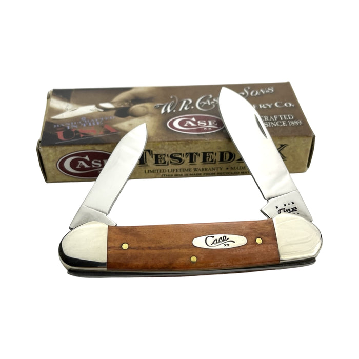 Vintage Case XX 28705 - Chestnut Bone Smooth Canoe (62131 SS)