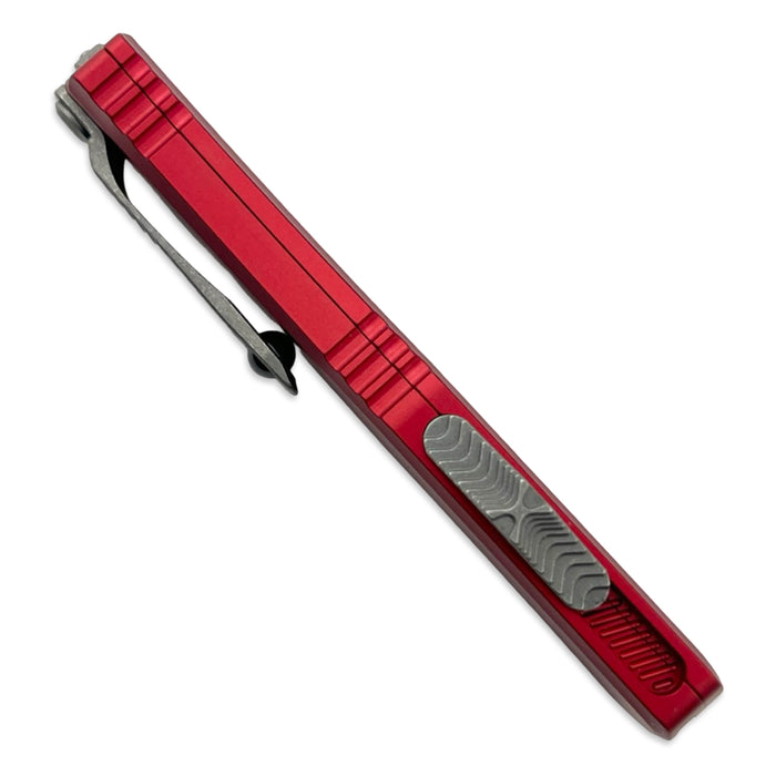 Microtech 1702M-10APRD - Hera® II Mini D/E Red Apocalyptic Standard