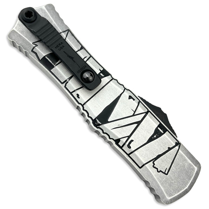 Microtech 1702M-1HWMYS - Hera® II Mini D/E Signature Series Mummy Wrap Standard