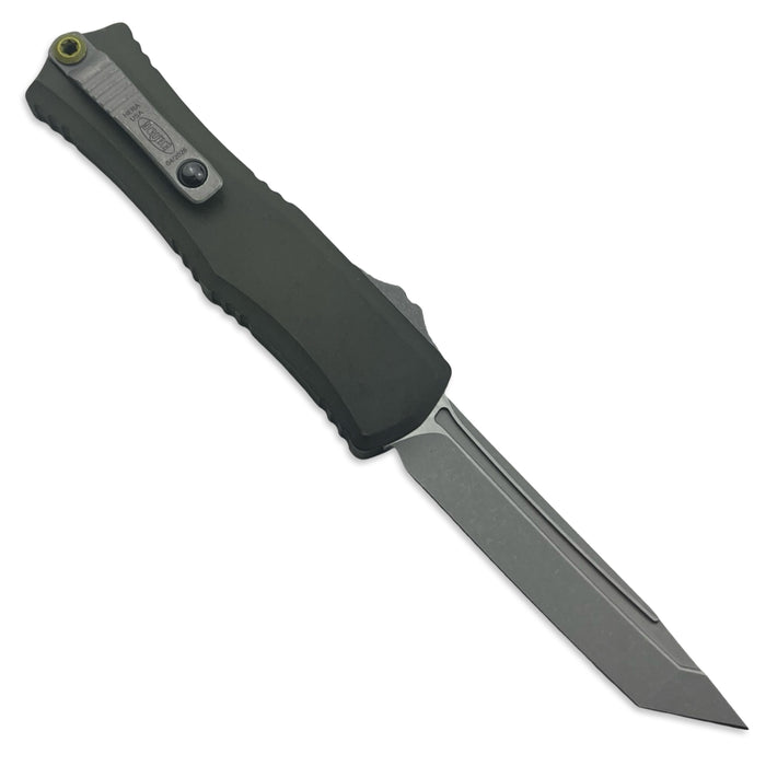 Microtech 1704M-10DGG-U25 - Hera II Mini T/E Distressed Grenade Green Apocalyptic Standard
