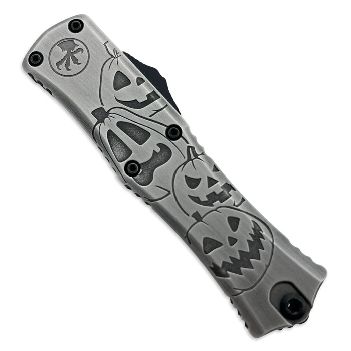 Microtech 1702M-1BMHWJLS - Hera® II Mini D/E Signature Series Brushed Metal Jack-O-Lantern Standard (Copy)