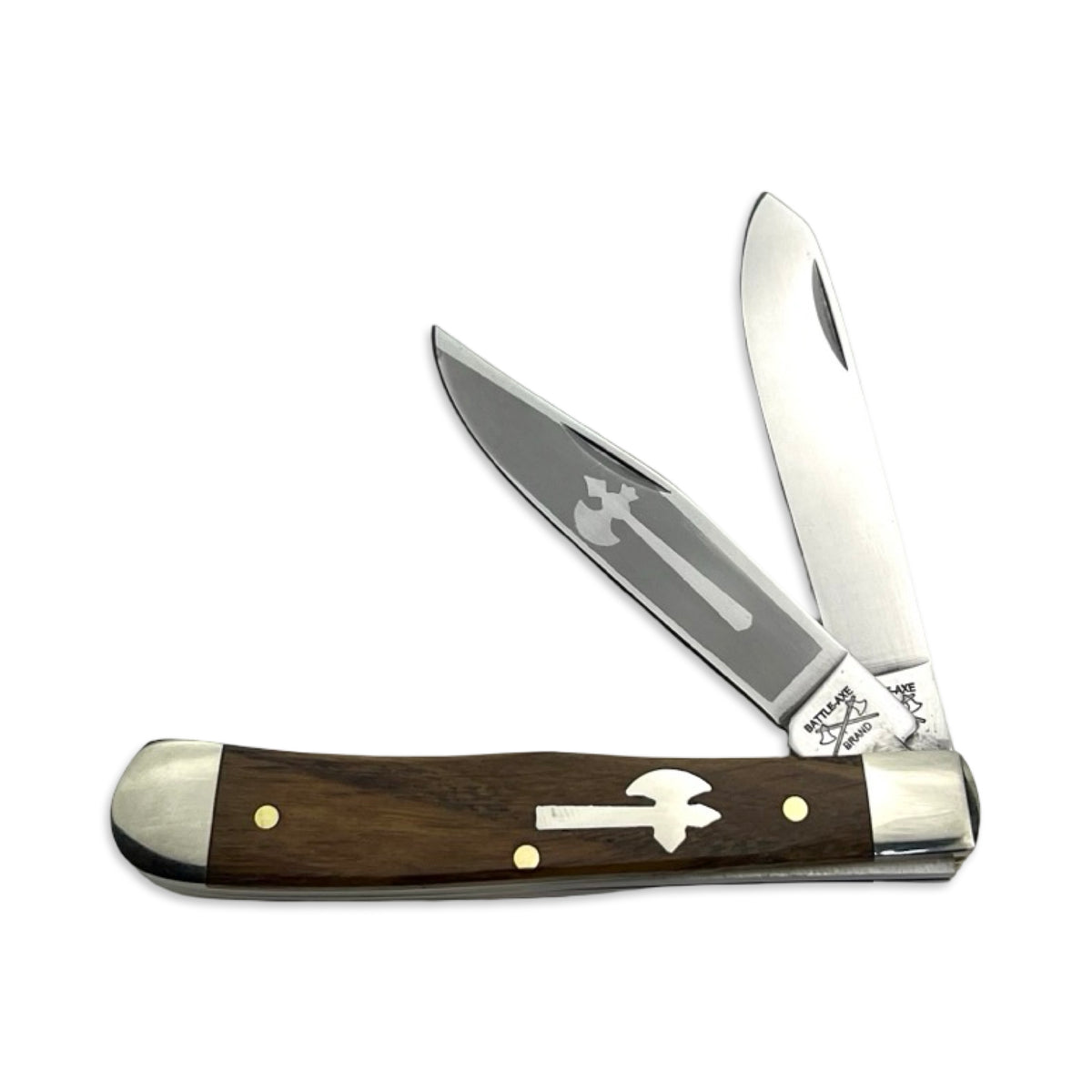 Battle Axe Oak Wood Trapper — Eagle Valley Cutlery