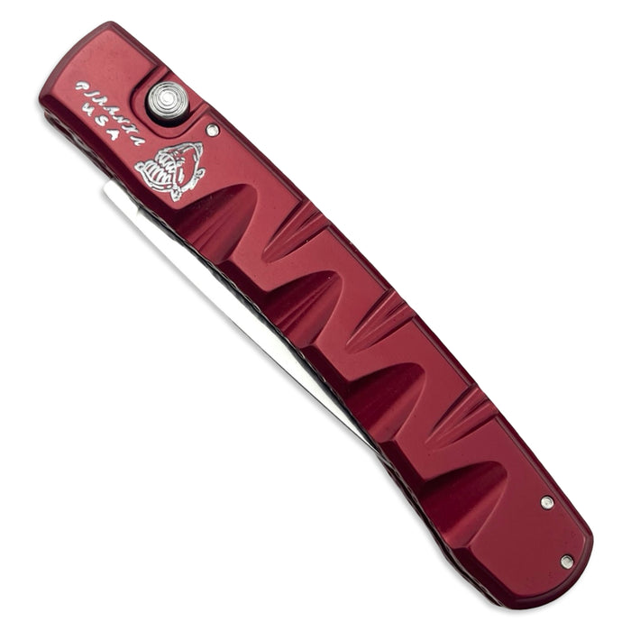 Piranha P15 Virus Red Plain Edge Mirror Finish