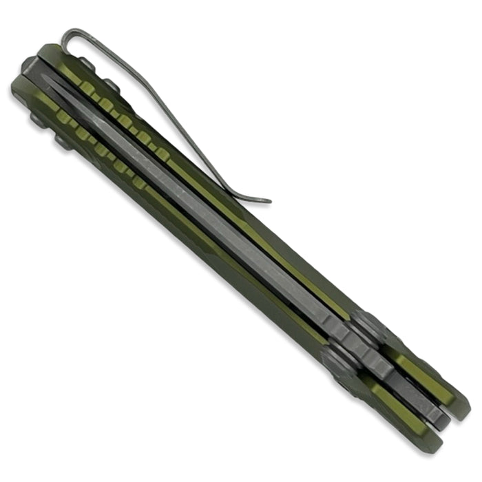 Microtech 210M-10APFLOD - MSI Mini S/E Fluted OD Green Apocalyptic Standard